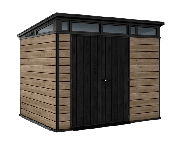 מחסן גינה 7X9 דקו Ashwood כתר Keter