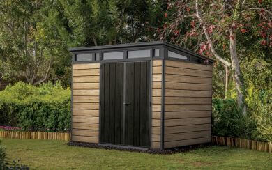 מחסן גינה 7X9 דקו Ashwood