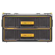 ארגז כלים שתי מגירות מקצועי מדגם TOUGH SYSTEM DEWALT דור 2.0