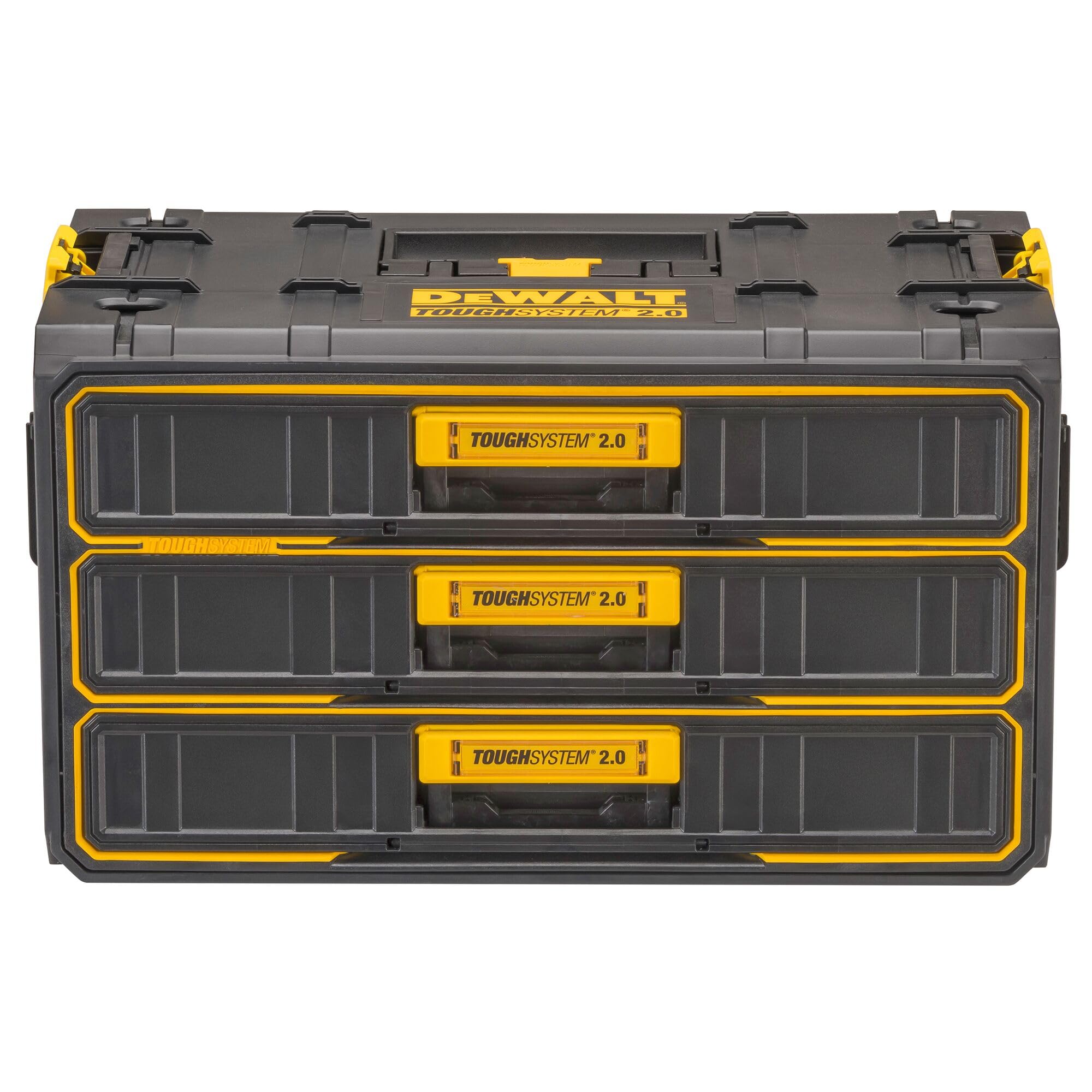 ארגז כלים 3 מגירות מקצועי מדגם TOUGH SYSTEM DEWALT דור 2.0
