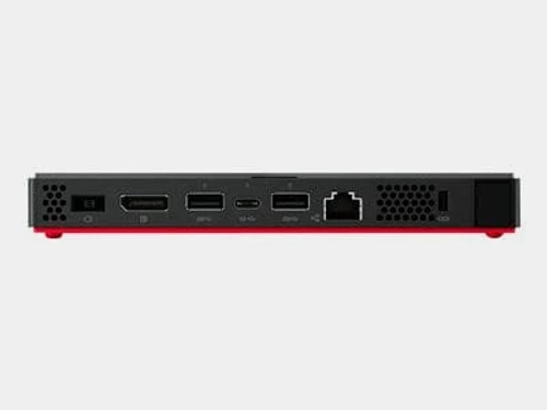 מחשב נייח קטן מחודש  Lenovo ThinkCentre M90n-1 Nano Core™ i5-8365U 1.6GHz 512GB SSD 8GB WIN10 PRO BLACK