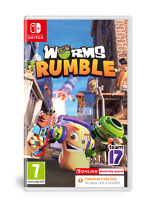  NINTENDO SWITCH WORMS RUMBLE: FULLY LOADED EDITION CODE IN A BOX 