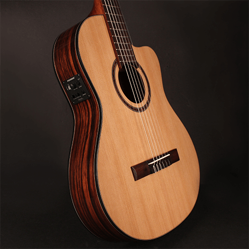 גיטרה קלאסית דקה מוגברת CORT AC-160CFTL CUTWAY