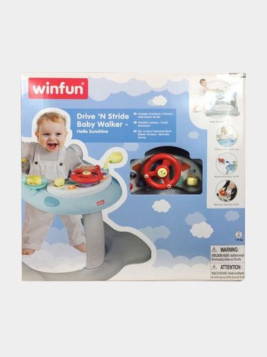 מרכז פעילות אורקולי נייד 2 ב-1 WINFUN