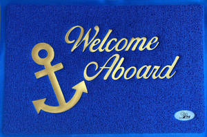 שטיח WELCOME כניסה ליאכטה Lalizas