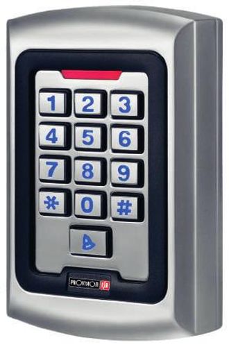 קודן מתכתי מואר אנטי וונדלי עם קורא קירבה דגם KP-411L Provision