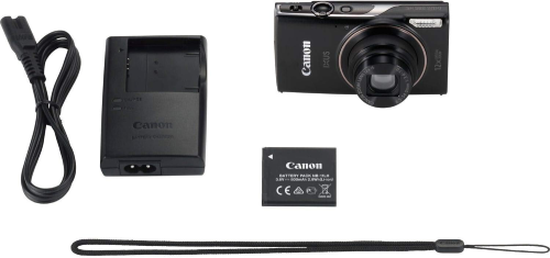 מצלמה דיגטלית קומפקטית צבע שחור Canon PowerShot IXUS 285 HSברפאלי - refali.co.il