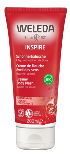 תחליב רחצה רימונים | לניקוי והזנה, ללא SLS | מכיל 200 מ