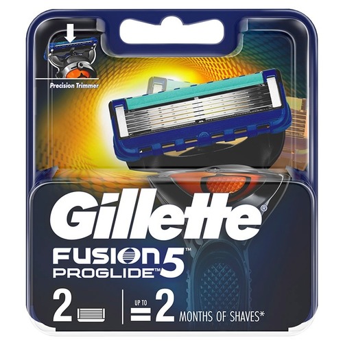 2 ראשים לסכיני גילוח Gillette FUSION 5 PROGLIDE | ג