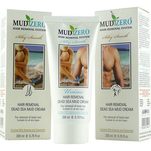 MUDZERO | קרם להסרת שיער לנשים וגברים | מכיל 200 מ