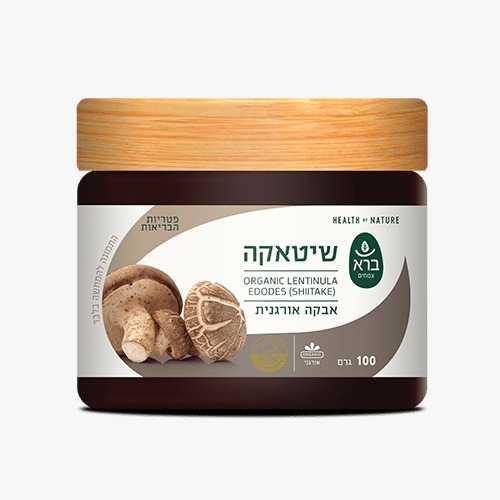 אבקת מאייטקה GRIFOLA FRONDOSA | מכיל 100 גרם אבקה אורגנית | ברא צמחים | BARA