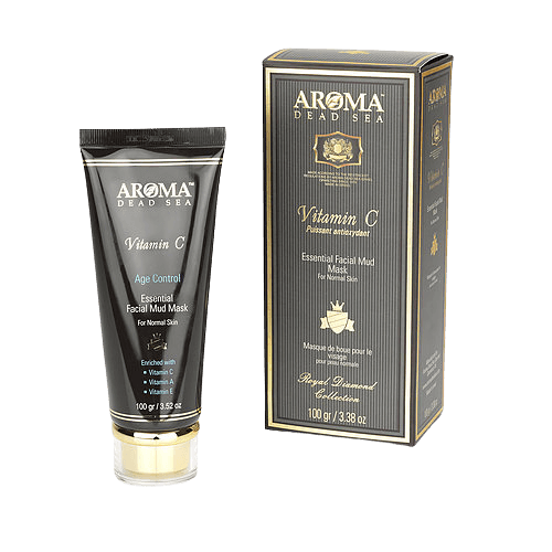 ארומה | מסכת בוץ | משקמת לעור רגיל | 100 גרם ארומה דד סי | Aroma Dead Sea