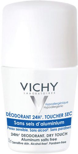 דיאודורנט רול און למגע יבש |  Dry Touch 24H | לעור רגיש | 50 מ