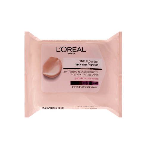 מגבונים להסרת איפור | לעור יבש ורגיש | מכיל 25 מגבונים