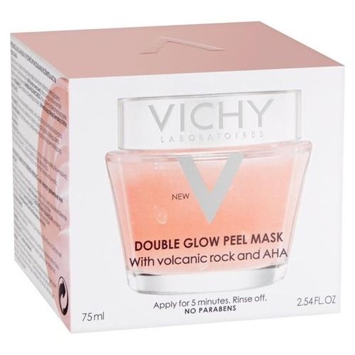 מסכת פילינג לעור זוהר | עם גרגרי סלע וולקני וAHA | ללא פראבן | 75 מ