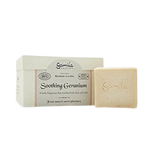 סבון | סבתא ג'מילה | גרניום | 115גרם | מיועדים לכל סוגי העור | סבתא ג'מילה | Grandma Jamila