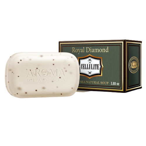 סבון לטיפול בצלוליטיס | 110 גרם | בתוספת אצות ים | ארומה דד סי | Aroma Dead Sea