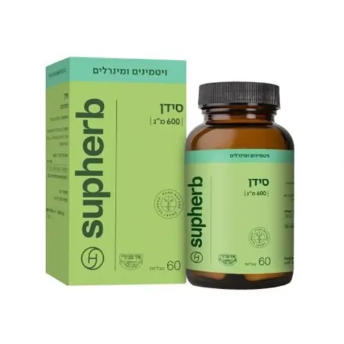 סופהרב | סידן 600 | 60 טבליות | סופהרב | SUPHERB
