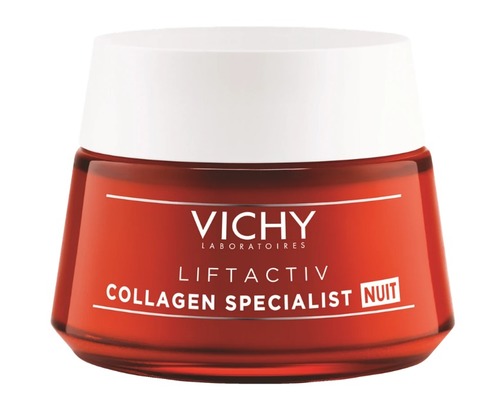 קולגן ספיישליסט קרם לילה | מכיל 50 מ"ל | LIFTACTIVE COLLAGEN SPECIALIST | וישי | Vichy