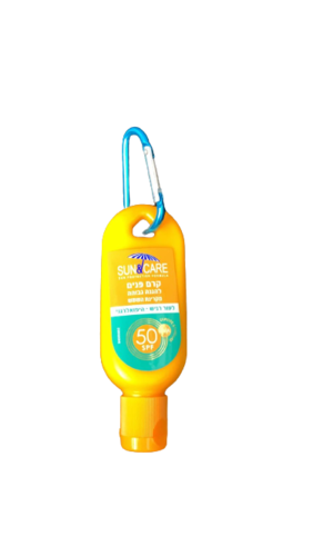 קרם פנים להגנה גבוהה | 50 SPF+ | לעור רגיש -היפואלרגני | 30 מ"ל | Sun & Care