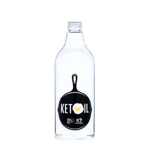 שמן קטו אויל - KETO OIL | שמן MCT | מכיל 1 ליטר | אומגה גליל