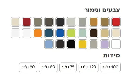 ארון אמבטיה עמיד מים HPL אנטיב עם גימור חלק מבית אמבין.