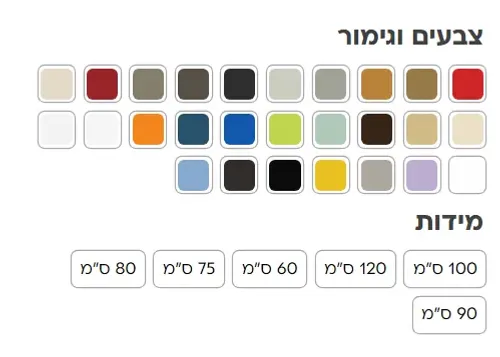 ארון אמבטיה עמיד מים HPL סילבר, גימור כסוף, דגם סילבר, מותג אמבין.
