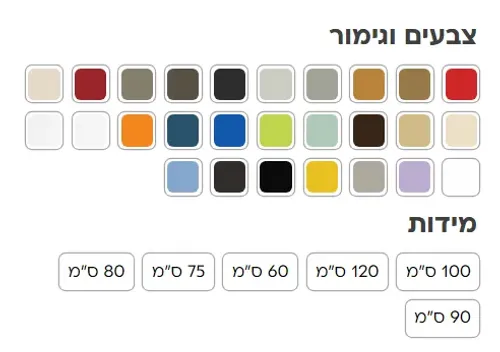 ארון אמבטיה עמיד מים HPL רוק, מותג אמבין, דגם רוק.