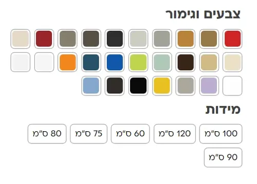 ארון אמבטיה עמיד מים HPL טוקיו, ידית מתכת, אמבין, גימור שחור.