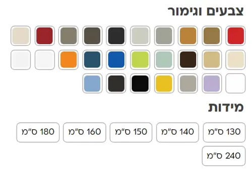 ארון אמבטיה עמיד מים HPL קנזס, גימור חלק, מותג אמבין.