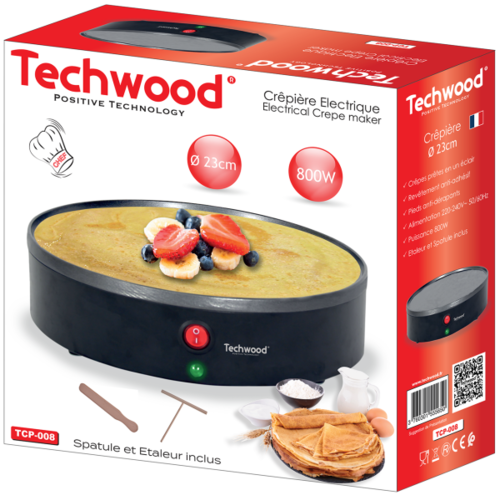 מכשיר להכנת קרפ Techwood טקווד TCP-008