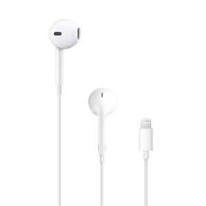 אוזניות חוטיות Apple Ear-Pods Lightning - אחריות יבואן רשמי