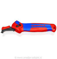 סכין הסרת בידוד חיצוני משוכללת KNIPEX 