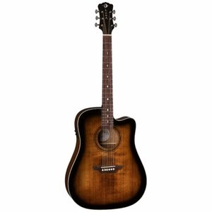 ‏גיטרה אקוסטית מוגברת LUNA guitars Art Vintage  	