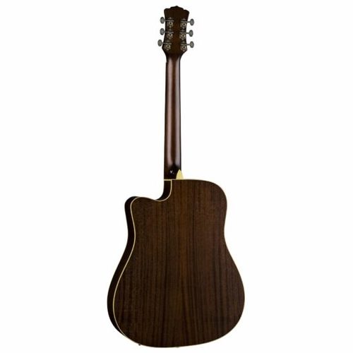  גיטרה אקוסטית מוגברת מסדרת LUNA guitars Art Vintage