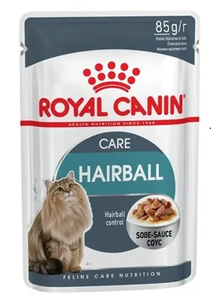 רויאל קנין Royal canin פאוץ' לחתול-היירבול ברוטב 85 ג'