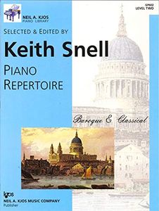 ספר תווים Piano Repertoire: Baroque & Classical - Level 2: Keith Snell
