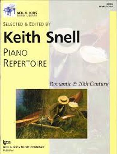 ספר תווים Piano Repertoire: Romantic & 20th Century, Level 4