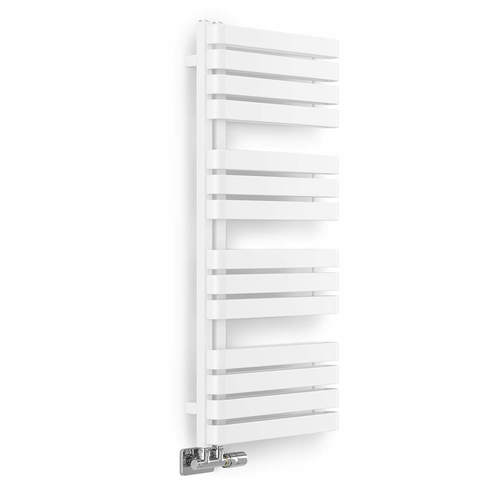 מחמם מגבות 110*50 WARP-S - לבן מט 