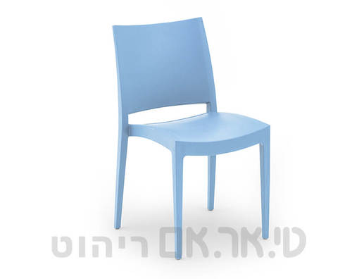 כסא אלומה תכלת