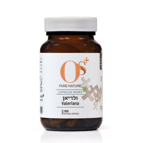 ולריאן אמריקאי 100 כמוסות צמחיות OS+