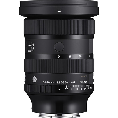 עדשה Sigma Art 24-70 mm f/2.8 II DG DN למצלמות Sony - יבואן רשמי