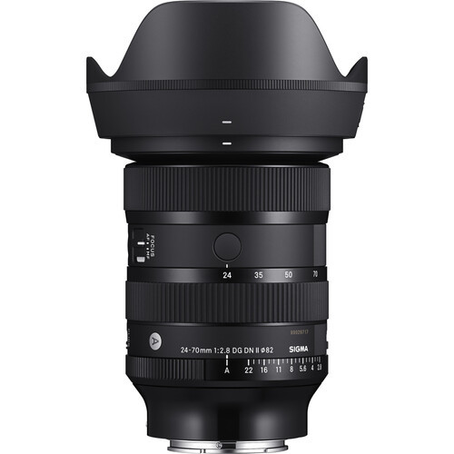 עדשה Sigma Art 24-70 mm f/2.8 II DG DN למצלמות Sony - יבואן רשמי