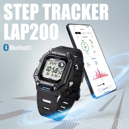 CASIO WS-B1000-1A בלוטוס מד צעדים 