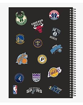 3 מחברות שורה ספירלה A4 NBA*