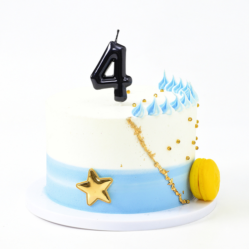 נר מספר 4 - שחור