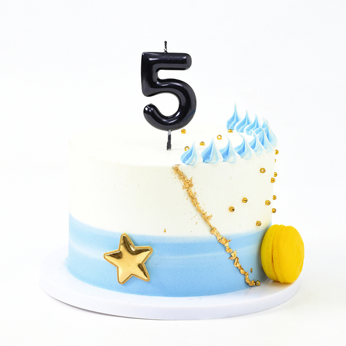 נר מספר 5 - שחור