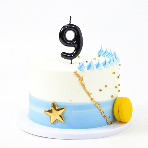 נר מספר 9 - שחור
