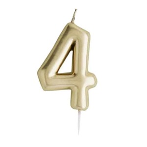 נר מספר 4- זהב