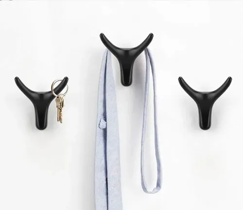 קולב מגבות 2 מתלים Black Bull שחור מט (קידוח) מתוך קולקציית קולבים ומתלים למגבות (בסביבה מעוצבת) - איכות פרימיום בלתי מתפשרת ואחריות מלאה